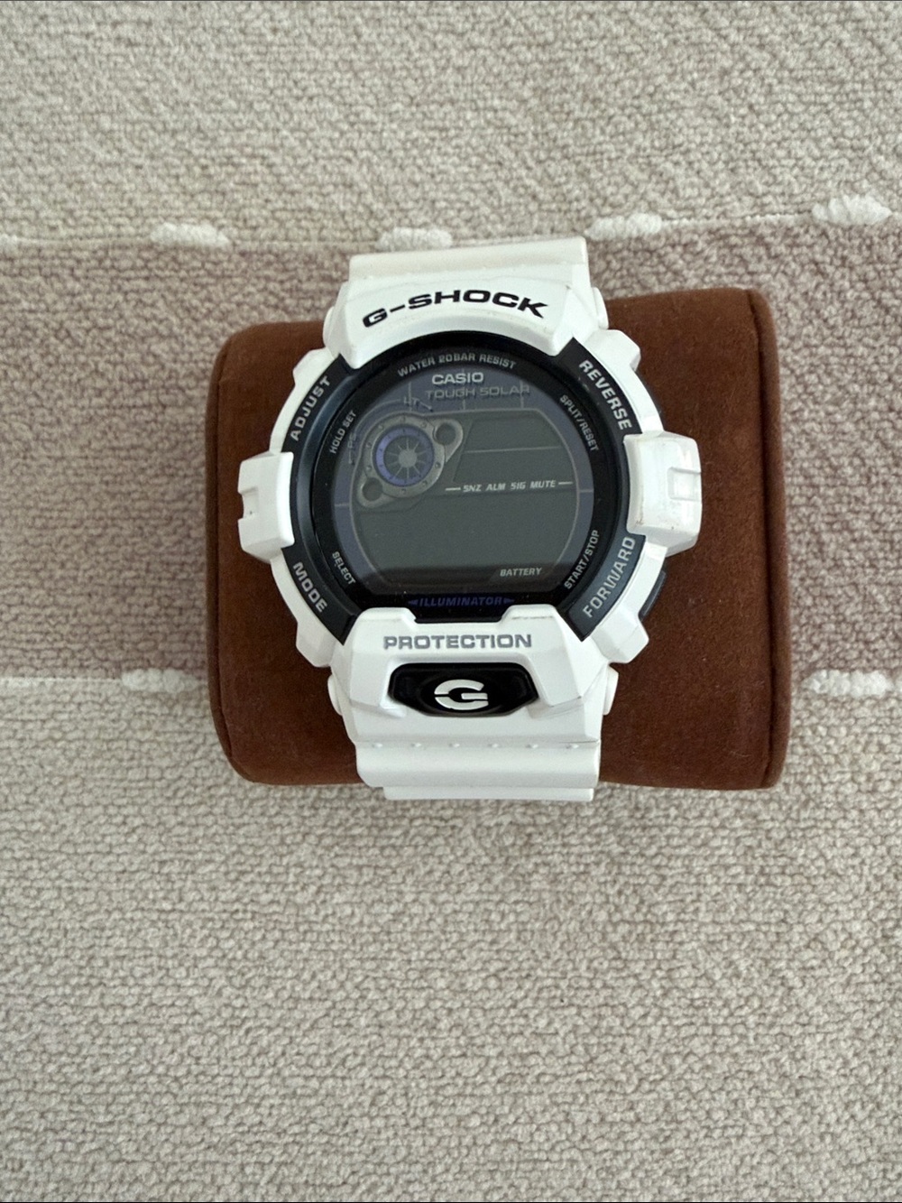 G-Shock White and Black Digital Resin Sport Watch